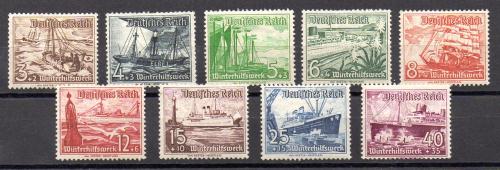 Alemania Imperio Nº Yvert 594/02 Nº Michel 651/59 (*)